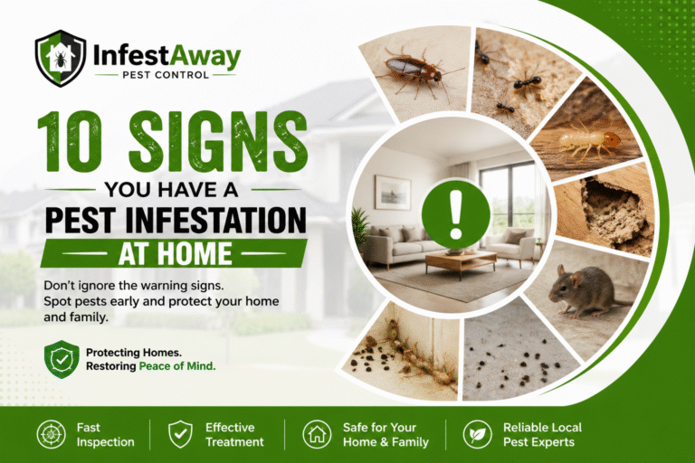 10 Signs You Have a Pest Infestation at Home