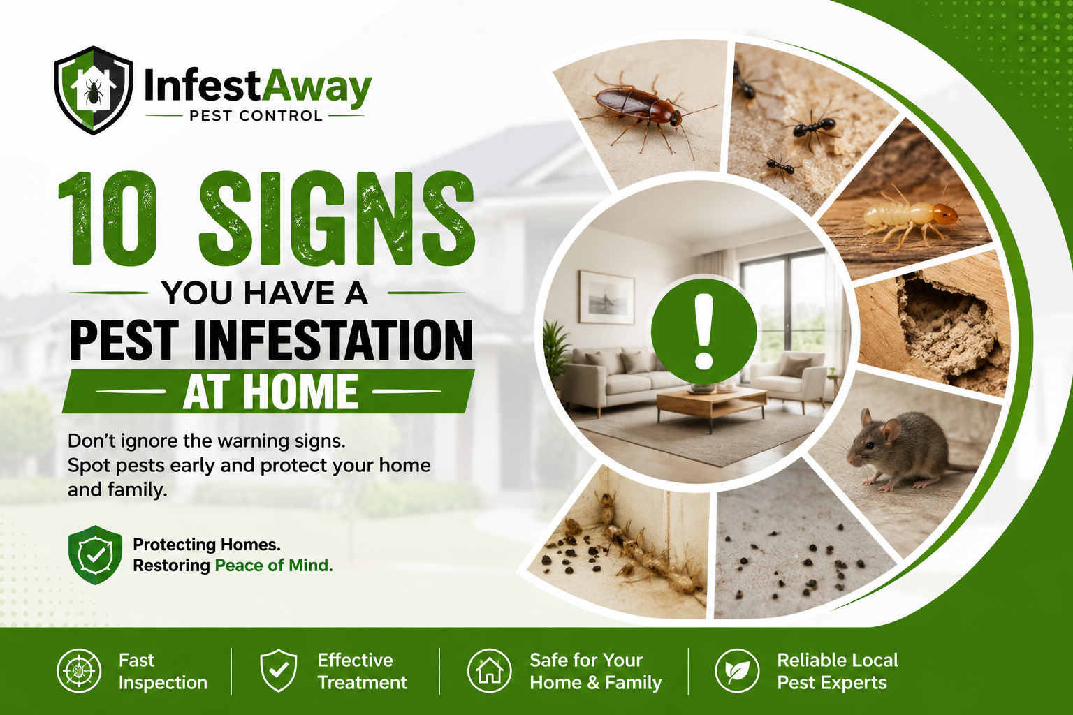 10 Signs You Have a Pest Infestation at Home