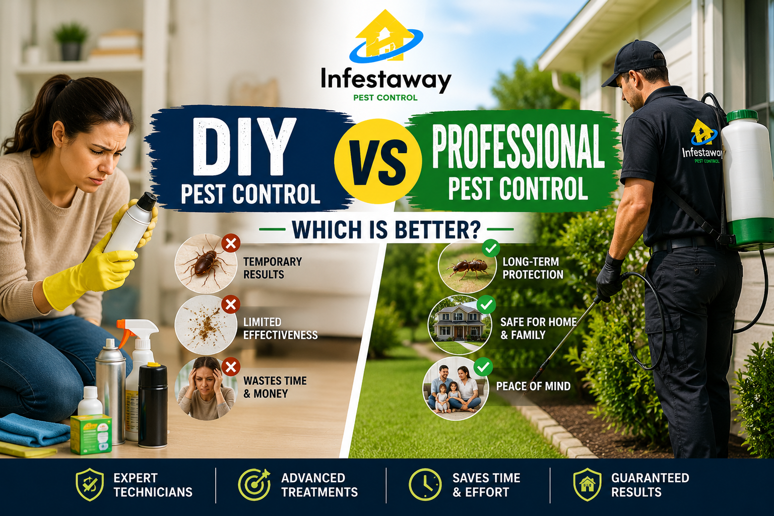 DIY Pest Control vs Professional Pest Control: Which Is Better?